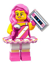 LEGO Candy Rapper Minifigure