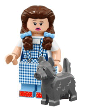 LEGO Dorothy Gale & Toto Minifigure