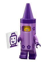 LEGO Crayon Girl Minifigure