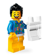 LEGO 'Where are my Pants?' Guy Minifigure