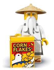 LEGO Master Wu Minifigure