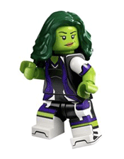 LEGO She-Hulk Minifigure