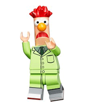 LEGO Beaker Minifigure