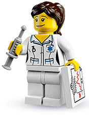 LEGO Nurse Minifigure