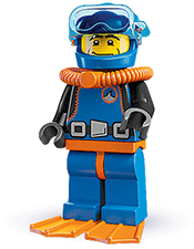 LEGO Deep Sea Diver Minifigure
