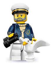 LEGO Sea Captain Minifigure