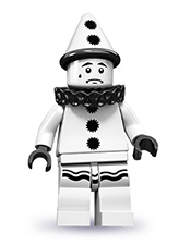 LEGO Sad Clown Minifigure