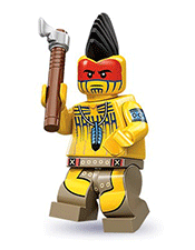 LEGO Tomahawk Warrior Minifigure