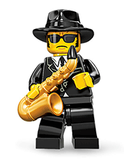LEGO Saxophone Player Minifigure