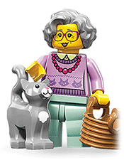 LEGO Grandma Minifigure