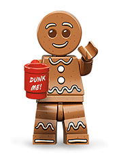 LEGO Gingerbread Man Minifigure