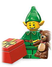 LEGO Holiday Elf Minifigure