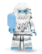 LEGO Yeti Minifigure