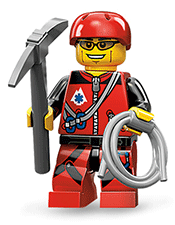 LEGO Mountain Climber Minifigure