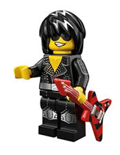 LEGO Rock Star Minifigure