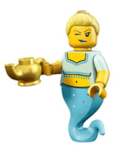 LEGO Genie Girl Minifigure