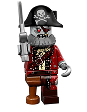 LEGO Zombie Pirate Minifigure