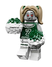 LEGO Zombie Cheerleader Minifigure