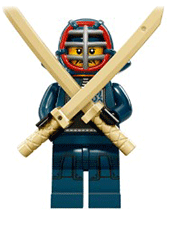 LEGO Kendo Fighter Minifigure