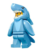 LEGO Shark Suit Guy Minifigure