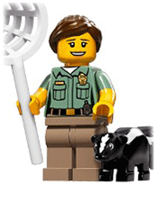 LEGO Animal Control Minifigure