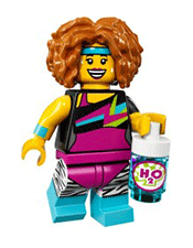 LEGO Dance Instructor Minifigure