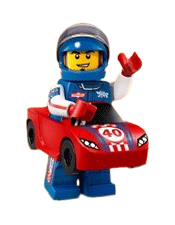 LEGO Race Car Guy Minifigure