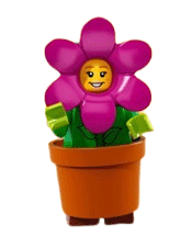 LEGO Flowerpot Girl Minifigure
