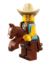 LEGO Cowboy Costume Guy Minifigure