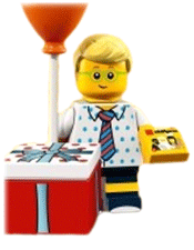 LEGO Birthday Party Boy Minifigure