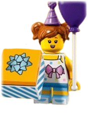 LEGO Birthday Party Girl Minifigure