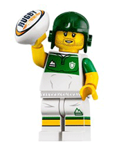 LEGO Rugby Player Minifigure