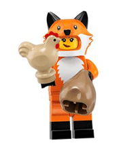 LEGO Fox Costume Girl Minifigure