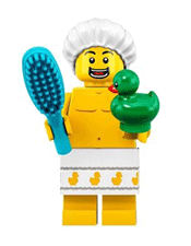 LEGO Shower Guy Minifigure