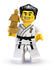 LEGO Karate Master Minifigure