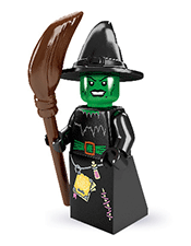 LEGO Witch Minifigure