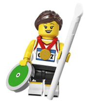 LEGO Athlete Minifigure
