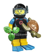LEGO Sea Rescuer Minifigure