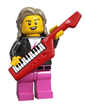 LEGO 80s Musician Minifigure