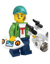 LEGO Drone Boy Minifigure