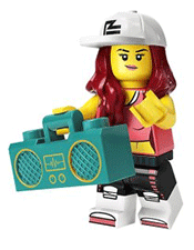 LEGO Breakdancer Minifigure