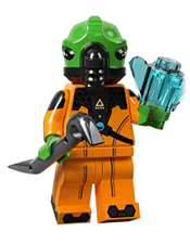 LEGO Alien Minifigure