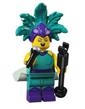LEGO Cabaret Singer Minifigure