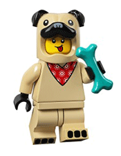 LEGO Pug Costume Guy Minifigure