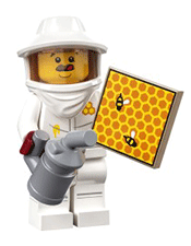 LEGO Beekeeper Minifigure