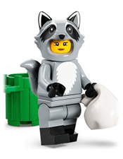 LEGO Raccoon Costume Fan Minifigure