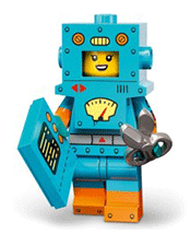 LEGO Cardboard Robot Minifigure
