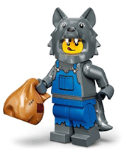 LEGO Wolf Costume Minifigure