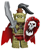LEGO Orc Minifigure