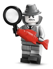 LEGO Film Noir Minifigure